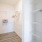 A large, empty, walk-in closet